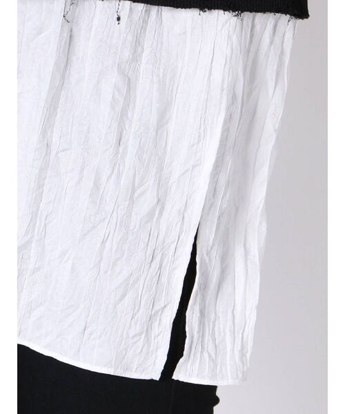 EMODA(エモダ)の「レイヤーバルキートップ(Tシャツ/カットソー・レディース・ベージュ/ブラック/ネイビー/アイボリー・FREE)」の15枚目の写真