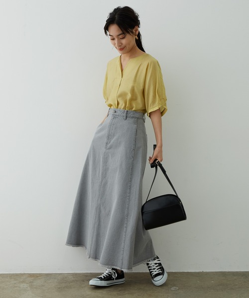 SALON adam et rope'（サロン アダム エ ロペ）の「【WEB限定】ハーフムーンショルダーバッグ（ショルダーバッグ・レディース・ブラック/キャメル・FREE）」の4枚目の写真