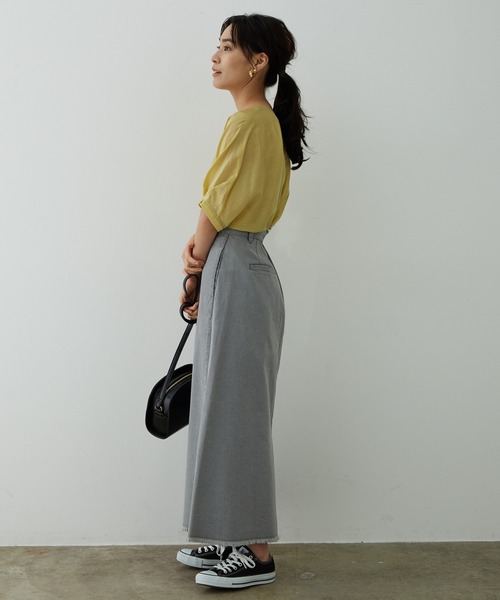 SALON adam et rope'（サロン アダム エ ロペ）の「【WEB限定】ハーフムーンショルダーバッグ（ショルダーバッグ・レディース・ブラック/キャメル・FREE）」の5枚目の写真