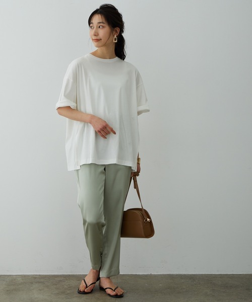 SALON adam et rope'（サロン アダム エ ロペ）の「【WEB限定】ハーフムーンショルダーバッグ（ショルダーバッグ・レディース・ブラック/キャメル・FREE）」の15枚目の写真