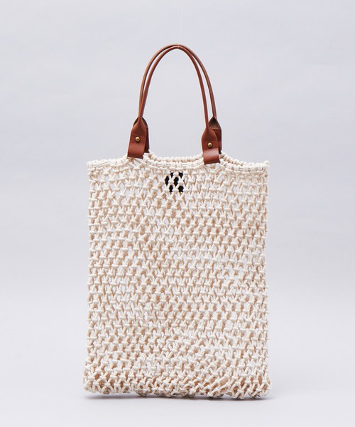 MAISON N.H PARISトートバッグ 新品未使用✨MAISON N.H PARIS トートバッグ ベージュ ラフィア