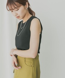 KBF+ | KBF+　ノースリーブニットプルオーバー(ニット/セーター)