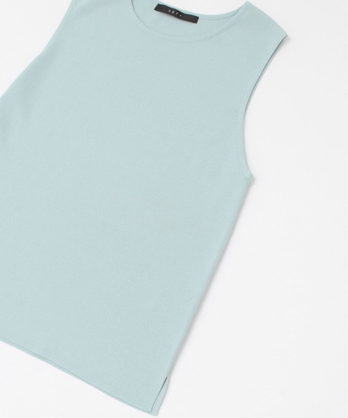 KBF+（ケービーエフプラス）の「KBF+　ノースリーブニットプルオーバー（ニット/セーター・レディース・ブルー系その他/ベージュ/ブラック・ONE）」の16枚目の写真