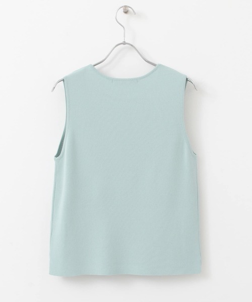 KBF+（ケービーエフプラス）の「KBF+　ノースリーブニットプルオーバー（ニット/セーター・レディース・ブルー系その他/ベージュ/ブラック・ONE）」の17枚目の写真