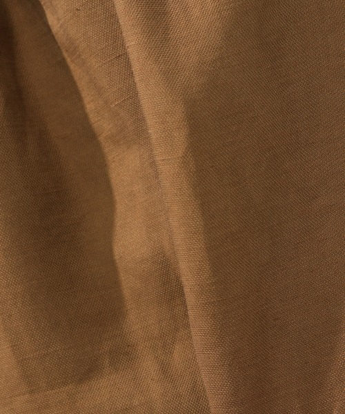 JEANASIS（ジーナシス）の「リネンフリンジチュニックSS/953215（シャツ/ブラウス・レディース・ブラック/ブラウン/アイボリー・FREE）」の7枚目の写真