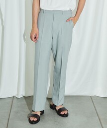 UNITED TOKYO | <WEB限定>リネンライクバックゴムワイドイージーパンツ(スラックス)