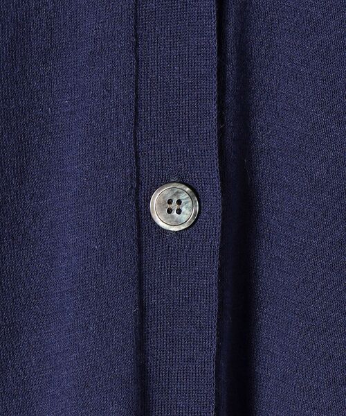 SHIPS any（シップス エニィ）の「SHIPS any: リネン ミックス Vネック カーディガン〈抗菌防臭〉◇（カーディガン/ボレロ・レディース・ナチュラル/ブラウン/ピンク/ネイビー・ONE SIZE）」の15枚目の写真