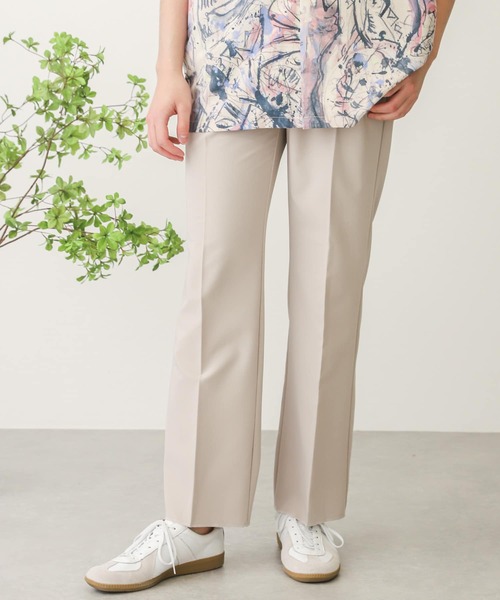 SENSE OF PLACE by URBAN RESEARCH（センスオブプレイスバイアーバンリサーチ）の「『WEB限定』セルフカットストレートパンツ（スラックス・メンズ・ブラック/ベージュ・MEDIUM/LARGE）」の22枚目の写真