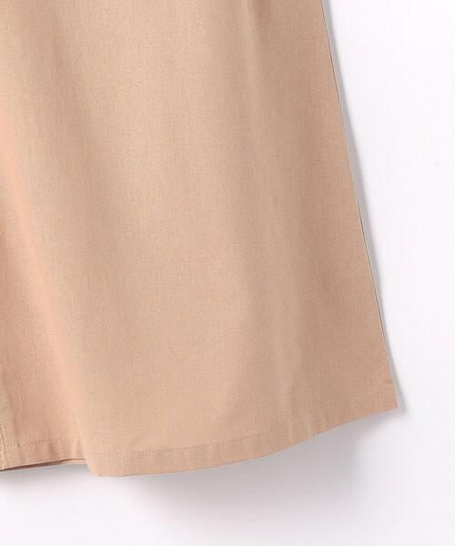 green label relaxing（グリーンレーベルリラクシング）の「【キッズ】TJ GLR 刺繍サロペット（つなぎ/オールインワン・キッズ・モカ/オリーブ・115cm/105cm/125cm/135cm）」の7枚目の写真