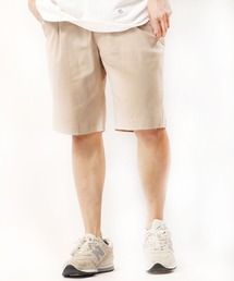 11番綿麻ストレッチショートパンツ
