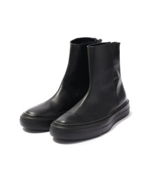 ATTACHMENT | COW LEATHER BACK ZIP SNEAKERS(スニーカー)