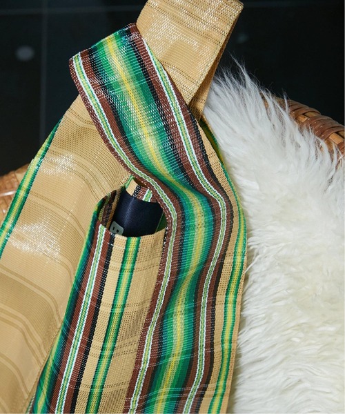 CITYSHOP（シティーショップ）の「【BONCHEY/ ボンチィ】Shopping バッグ Ydderf（トートバッグ・レディース・グリーン・FREE）」の2枚目の写真