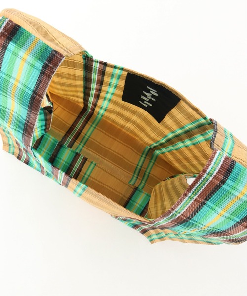 CITYSHOP（シティーショップ）の「【BONCHEY/ ボンチィ】Shopping バッグ Ydderf（トートバッグ・レディース・グリーン・FREE）」の7枚目の写真