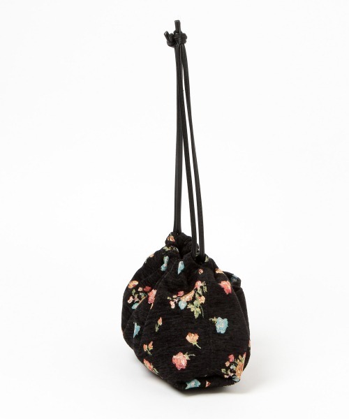 LOWRYS FARM（ローリーズファーム）の「２ＷＡＹキンチャクバッグ　958537（ショルダーバッグ・レディース・アイボリー/ブラック/ホワイト系その他/ブラック系その他・FREE）」の5枚目の写真