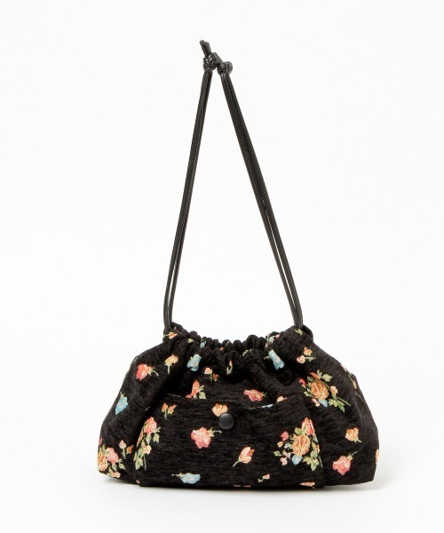 LOWRYS FARM（ローリーズファーム）の「２ＷＡＹキンチャクバッグ　958537（ショルダーバッグ・レディース・アイボリー/ブラック/ホワイト系その他/ブラック系その他・FREE）」の7枚目の写真