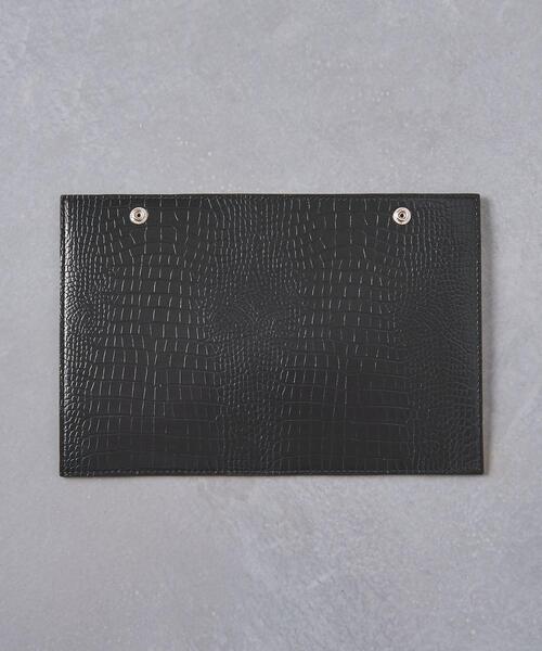 UNITED ARROWS（ユナイテッドアローズ）の「＜UNITED ARROWS＞マイクロファイバー コンビ トートバッグ YOKO†（トートバッグ・メンズ・ブラック/オリーブ・FREE）」の9枚目の写真