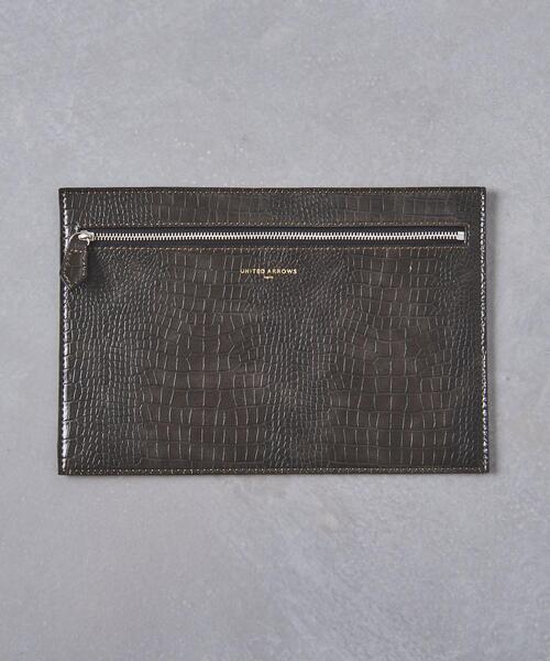 UNITED ARROWS（ユナイテッドアローズ）の「＜UNITED ARROWS＞マイクロファイバー コンビ トートバッグ YOKO†（トートバッグ・メンズ・ブラック/オリーブ・FREE）」の13枚目の写真