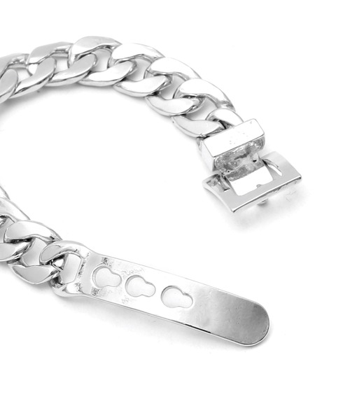 Figments（フィグメンツ）の「メタルバックルチェーンブレスレット（ブレスレット・レディース・シルバー・FREE）」の7枚目の写真