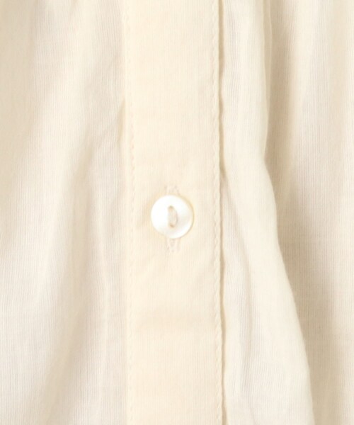 SHOO・LA・RUE（シューラルー）の「◆【INDIA】V切替レースブラウス（シャツ/ブラウス・レディース・ダークブラウン/ブルー/ホワイト系・02/03/04）」の10枚目の写真