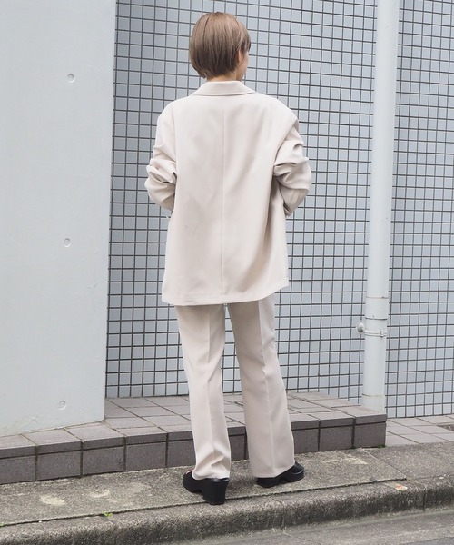 tiptop（ティップトップ）の「【2サイズ展開】 テーラードジャケット【web限定Sサイズ・セットアップ対応】（テーラードジャケット・レディース・ブラック/ブルー/グリーン/アイボリー/A・S/M）」の11枚目の写真