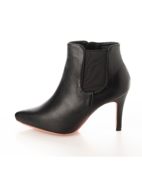 Mafmof（マフモフ）の「Mafmof(マフモフ) レッドソールポインテッドトゥサイドゴアヒール ブーツ（ブーツ・レディース・ブラック系その他/ブラック・M/LL/L/S）」の10枚目の写真