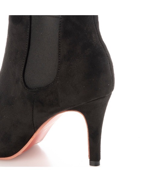 Mafmof（マフモフ）の「Mafmof(マフモフ) レッドソールポインテッドトゥサイドゴアヒール ブーツ（ブーツ・レディース・ブラック系その他/ブラック・M/LL/L/S）」の19枚目の写真