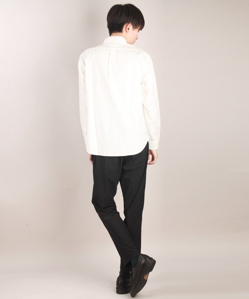 WESTSEA(ウエストシー)の「日本製 長袖ボタンダウンオックスフォードシャツ ルーズシルエット(シャツ/ブラウス・メンズ・ホワイト/ネイビー/グリーン/ベージュ/ピンク/サックスブルー/グレー/ブルー/チャコール/ブルー系その他・L/M/XL)」の22枚目の写真