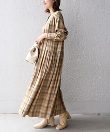 【WEB限定】サイドタックワンピース◆