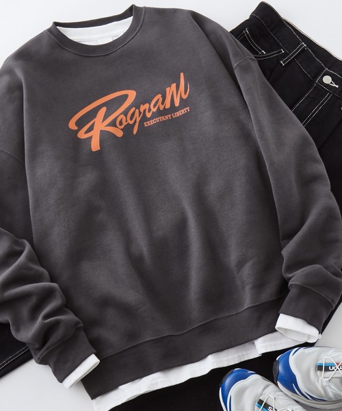 Anchor Smith（アンカー スミス）の「オーバーサイズ カレッジデザイン プルオーバースウェット（スウェット・メンズ・グリーン系その他/グレー系その他/ブラック系その他/ホワイト系その他/ネイビー系/ホワイト系その他3/ホワイト系その他2/グリーン系その他2/グレー系その他3/ブラック系その他2/グレー系その他2/ネイビー系3/ブラック系その他3/グリーン系その他3/ネイビー系2/グレー系3/ライトグレー系3/ライトグレー系4/グレー系4/グレー系/ネイビー系4/グリーン系その他4・M/L）」の15枚目の写真