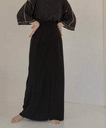 lawgy | slit simple tight skirt(スカート)