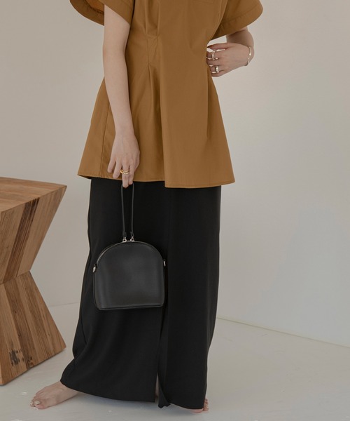 lawgy（ラウジー）の「slit simple tight skirt（スカート・レディース・ブラック・FREE）」の5枚目の写真