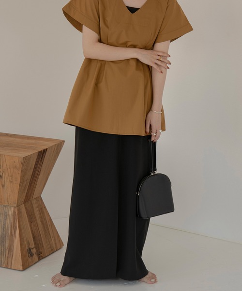 lawgy（ラウジー）の「slit simple tight skirt（スカート・レディース・ブラック・FREE）」の6枚目の写真