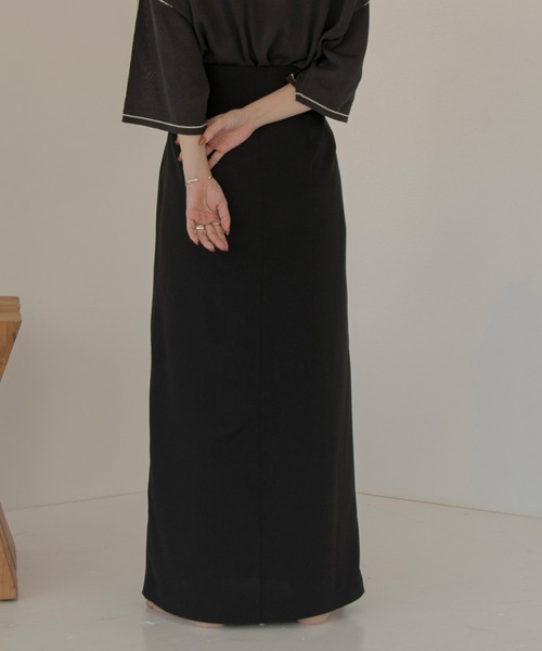 lawgy（ラウジー）の「slit simple tight skirt（スカート・レディース・ブラック・FREE）」の11枚目の写真