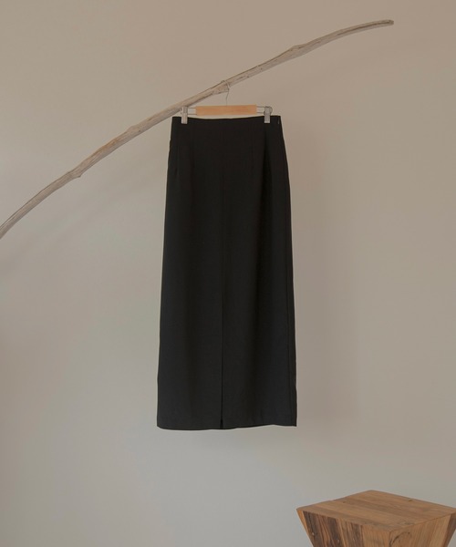 lawgy（ラウジー）の「slit simple tight skirt（スカート・レディース・ブラック・FREE）」の7枚目の写真