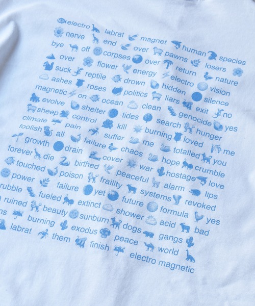 LABRAT(ラブラット)の「Nick Atkins×LABRAT "BACK 2 THE WILD" Tee(Tシャツ/カットソー・メンズ・ホワイト/ブラック/パープル・MEDIUM/LARGE/X-LARGE)」の15枚目の写真