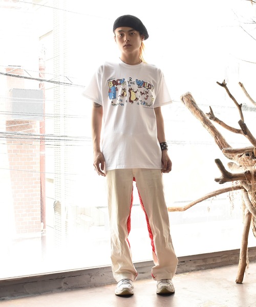 LABRAT(ラブラット)の「Nick Atkins×LABRAT "BACK 2 THE WILD" Tee(Tシャツ/カットソー・メンズ・ホワイト/ブラック/パープル・MEDIUM/LARGE/X-LARGE)」の14枚目の写真