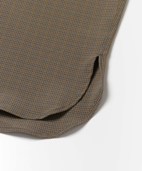 SENSE OF PLACE by URBAN RESEARCH（センスオブプレイスバイアーバンリサーチ）の「【セットアップ対応】チェックルーズシャツ（シャツ/ブラウス・メンズ・ベージュ/ベージュ系その他・LARGE/MEDIUM）」の11枚目の写真