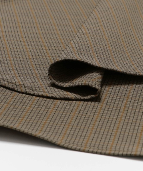 SENSE OF PLACE by URBAN RESEARCH（センスオブプレイスバイアーバンリサーチ）の「【セットアップ対応】チェックルーズシャツ（シャツ/ブラウス・メンズ・ベージュ/ベージュ系その他・LARGE/MEDIUM）」の13枚目の写真