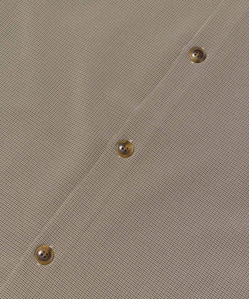 SENSE OF PLACE by URBAN RESEARCH（センスオブプレイスバイアーバンリサーチ）の「【セットアップ対応】チェックルーズシャツ（シャツ/ブラウス・メンズ・ベージュ/ベージュ系その他・LARGE/MEDIUM）」の14枚目の写真