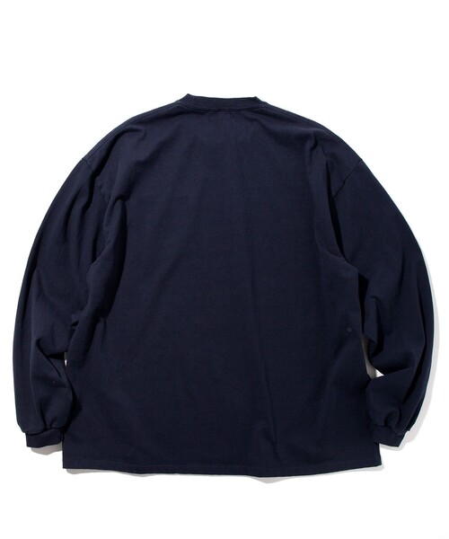 NAUTICA（ノーティカ）の「NAUTICA/ノーティカ “TOO HEAVY” Pocket L/S Tee/トゥーヘヴィーポケットロングスリーブTシャツ（Tシャツ/カットソー・メンズ・ホワイト/ライトグレー/ブラック/ベージュ/ネイビー/グリーン/ワインレッド・MEDIUM/LARGE/X-LARGE/XX-LARGE）」の20枚目の写真