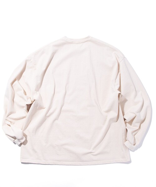 NAUTICA（ノーティカ）の「NAUTICA/ノーティカ “TOO HEAVY” Pocket L/S Tee/トゥーヘヴィーポケットロングスリーブTシャツ（Tシャツ/カットソー・メンズ・ホワイト/ライトグレー/ブラック/ベージュ/ネイビー/グリーン/ワインレッド・MEDIUM/LARGE/X-LARGE/XX-LARGE）」の13枚目の写真