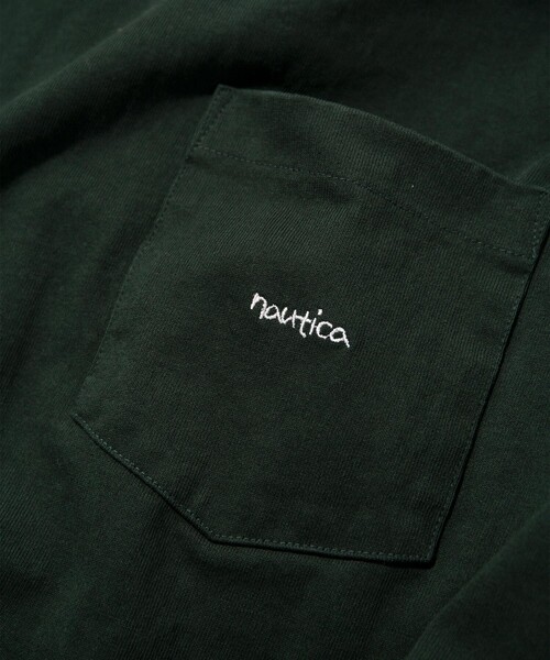 NAUTICA（ノーティカ）の「NAUTICA/ノーティカ “TOO HEAVY” Pocket L/S Tee/トゥーヘヴィーポケットロングスリーブTシャツ（Tシャツ/カットソー・メンズ・ホワイト/ライトグレー/ブラック/ベージュ/ネイビー/グリーン/ワインレッド・MEDIUM/LARGE/X-LARGE/XX-LARGE）」の18枚目の写真