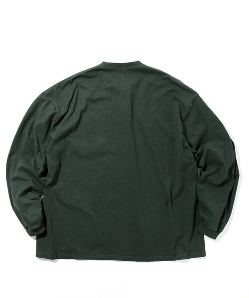 NAUTICA（ノーティカ）の「NAUTICA/ノーティカ “TOO HEAVY” Pocket L/S Tee/トゥーヘヴィーポケットロングスリーブTシャツ（Tシャツ/カットソー・メンズ・ホワイト/ライトグレー/ブラック/ベージュ/ネイビー/グリーン/ワインレッド・MEDIUM/LARGE/X-LARGE/XX-LARGE）」の9枚目の写真