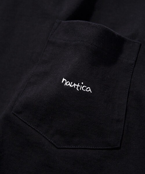 NAUTICA（ノーティカ）の「NAUTICA/ノーティカ “TOO HEAVY” Pocket L/S Tee/トゥーヘヴィーポケットロングスリーブTシャツ（Tシャツ/カットソー・メンズ・ホワイト/ライトグレー/ブラック/ベージュ/ネイビー/グリーン/ワインレッド・MEDIUM/LARGE/X-LARGE/XX-LARGE）」の19枚目の写真