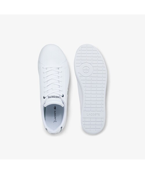 LACOSTE(ラコステ)の「メンズ CARNABY EVO BL 21 1(スニーカー・メンズ・ホワイト×ネイビー/ブラック×ホワイト/ホワイト・25.5cm/26.5cm/28.5cm/25.0cm/26.0cm/27.0cm/28.0cm)」の6枚目の写真