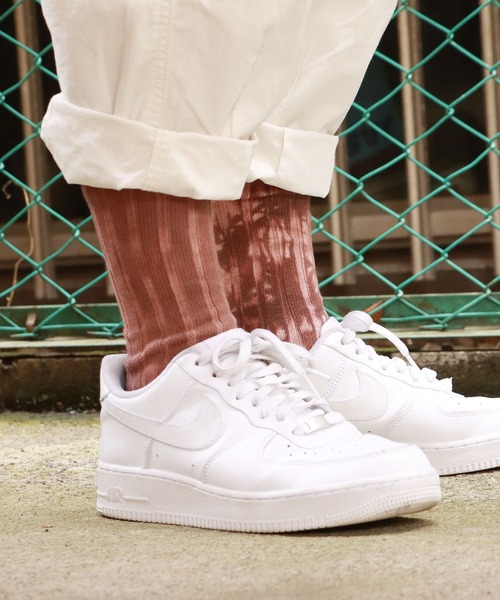 CAL O LINE（キャルオーライン）の「CAL O LINE/キャルオーライン TIE DYE LONG SOCKS タイダイ ソックス ロングソックス 靴下（ソックス/靴下・メンズ・パープル/ホワイト/ブラック/レッド/ブルー/イエロー/オリーブドラブ/オレンジ/ベージュ系・ONE SIZE）」の13枚目の写真