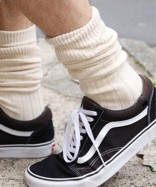 CAL O LINE（キャルオーライン）の「CAL O LINE/キャルオーライン TIE DYE LONG SOCKS タイダイ ソックス ロングソックス 靴下（ソックス/靴下・メンズ・パープル/ホワイト/ブラック/レッド/ブルー/イエロー/オリーブドラブ/オレンジ/ベージュ系・ONE SIZE）」の16枚目の写真