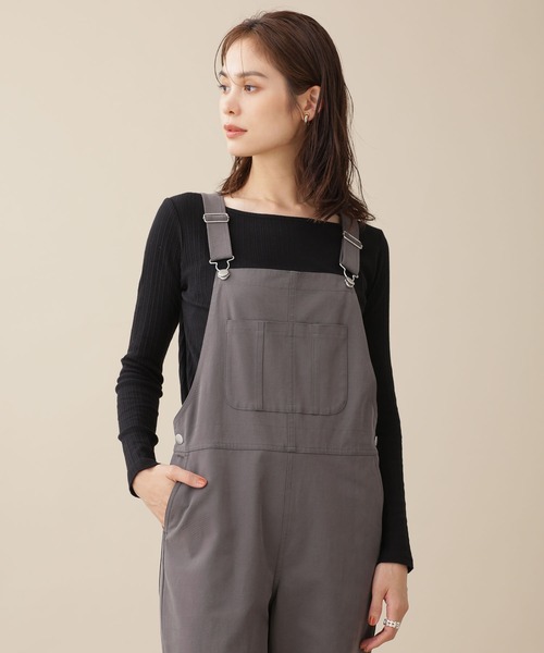 NANO universe（ナノユニバース）の「WEB限定/ランダムリブボートネックトップス 長袖（Tシャツ/カットソー・レディース・ホワイト/グリーン/オレンジ/ブラック/グレー系その他4・FREE）」の13枚目の写真