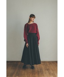 CLANE | VOLUME FLARE MAXI SKIRT(スカート)