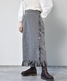 RETRO GIRL | ラップツイードスカート(スカート)